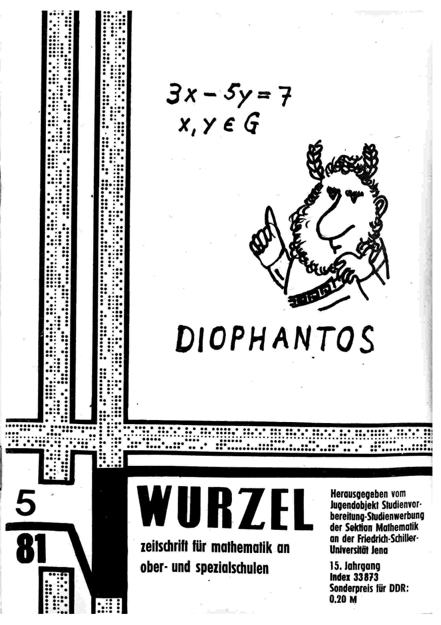 Die Wurzel Mai 1981