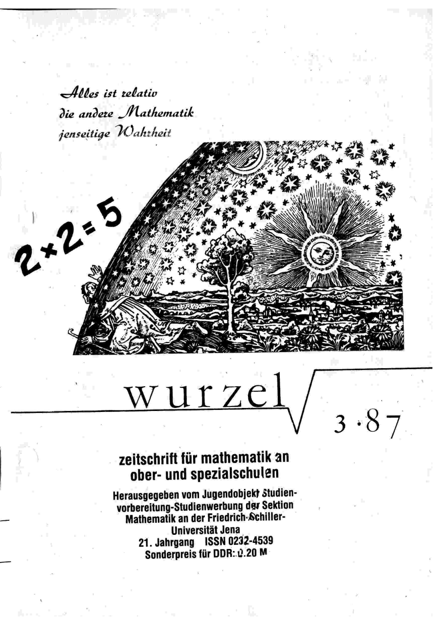 Die Wurzel März 1987